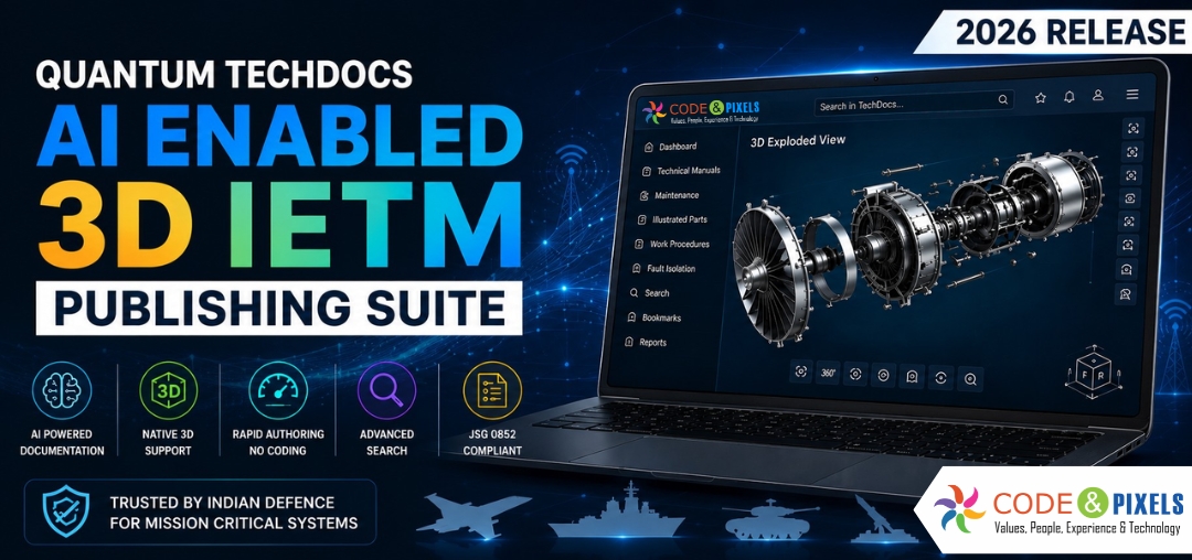 Quantum TechDocs - AI Enabled 3D IETM Publishing Suite - 2026 Release