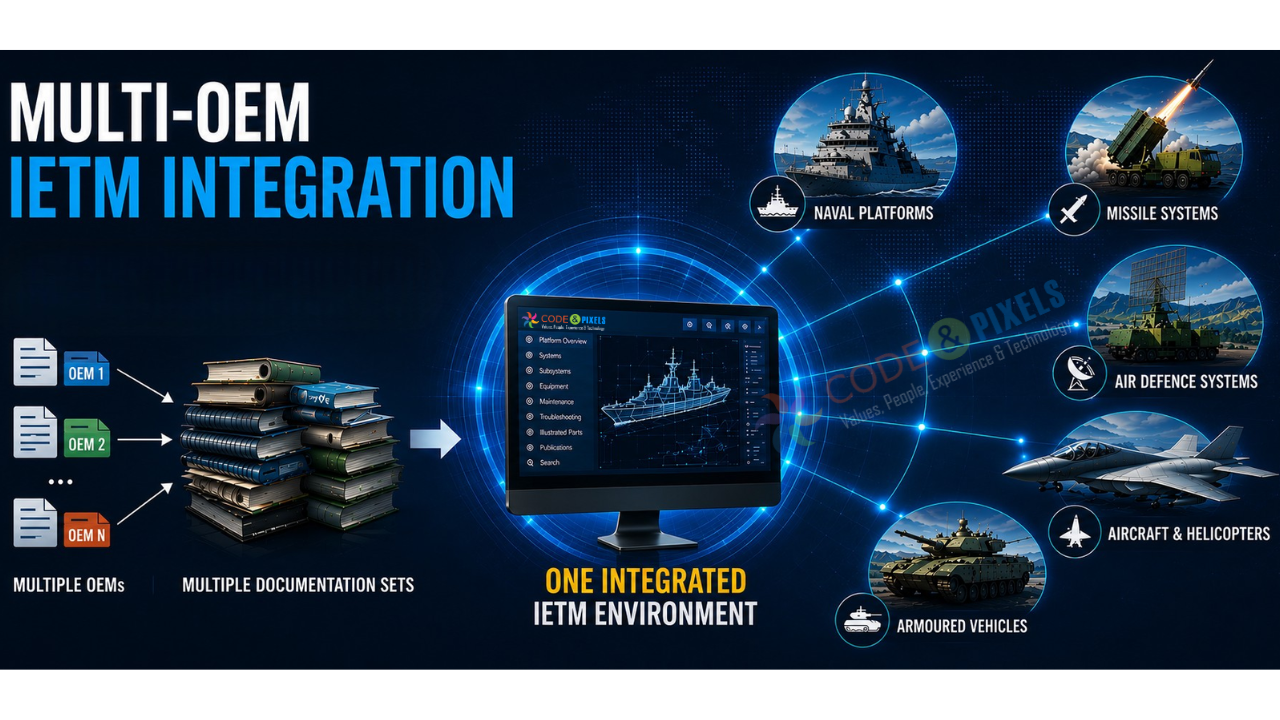 Multi-OEM IETM Integration for Complex Defence Systems | Shipbuilding, Missiles & More